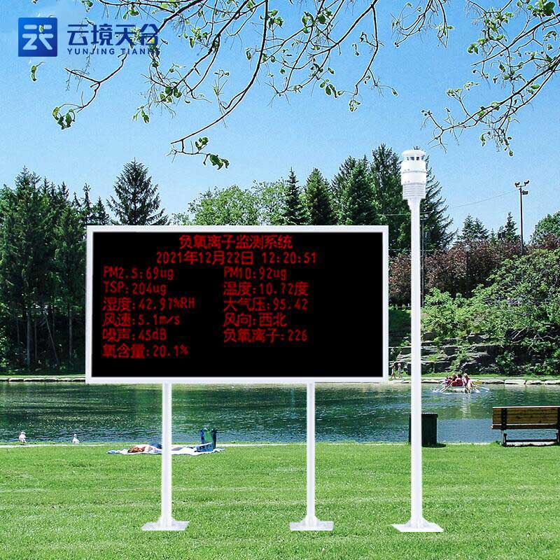 空氣負(fù)氧離子監(jiān)測